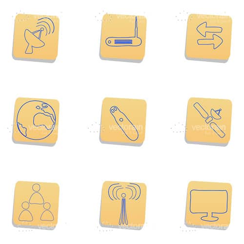 Internet Themed Icon Set